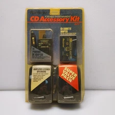 VTG RECOTON CAR AUDIO ACCESSORY KIT CASSATTE ADAPTER CD-20 DC CONVERTER SPEAKERS