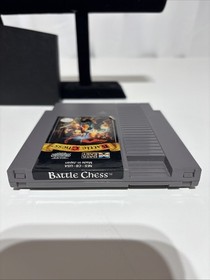 BATTLE CHESS Game Cartridge for the Nintendo NES Tested Works