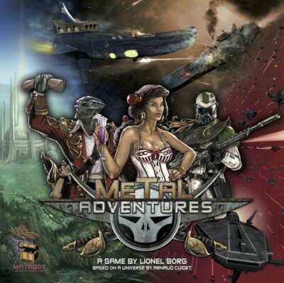 Matagot Metal Adventures Board Game NEW & Sealed!!