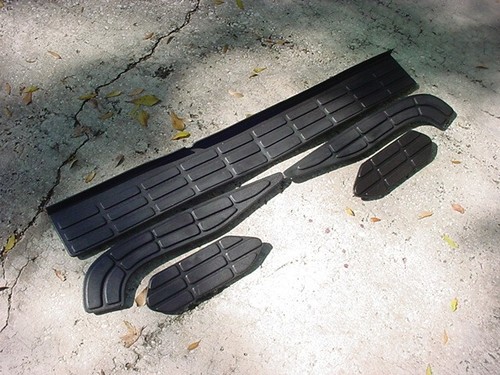 NICE! full set(5) used 1994-2003 Chevy S-10 GMC Sonoma STEPSIDE BED STEP PADS
