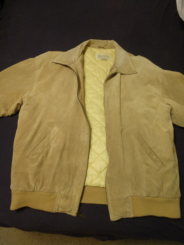 Tall Men's Size Large Suede Coat by St. John's Bay - Image 2 of 4