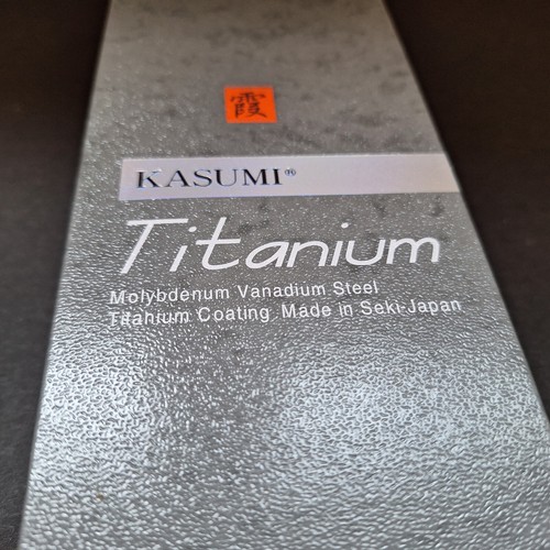 KASUMI Titanium Kochmesser 20 cm, goldfarben, viele Vorteile - Bild 11 von 12