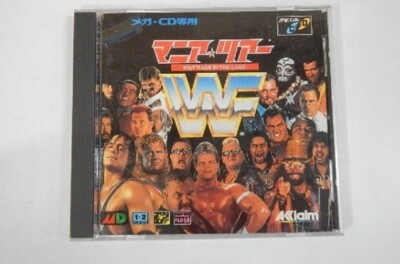 WWF Rage in the Cage MANIA TOUR SEGA MEGA CD | eBay