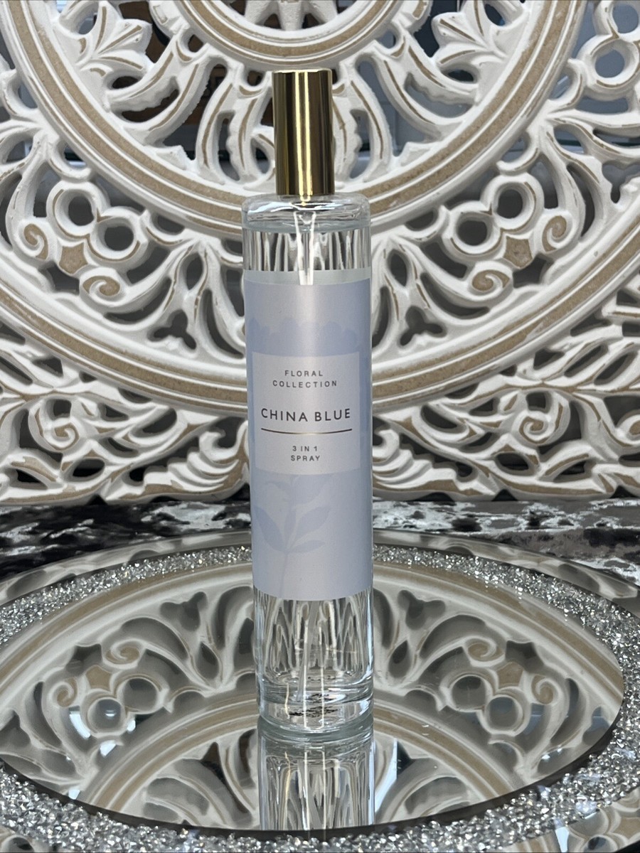 M&S China Blue In Spray Perfume Body Room Linen Pillow Spray Marks  Spencer