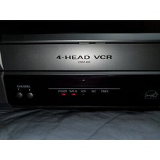 Vintage Sanyo Model VWM 406 4 Head VCR with Remote Tested