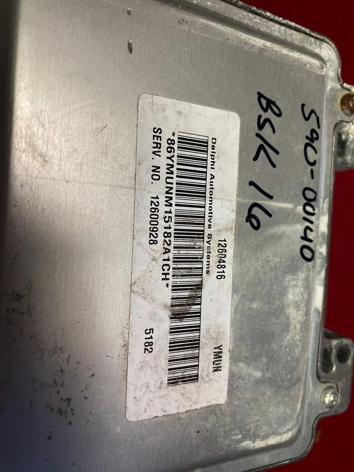 06 Chevrolet Equinox ECM Engine Control Module 12600928 Foto 2 de 4