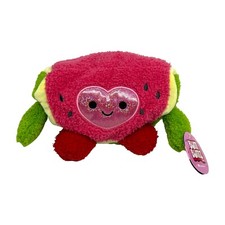 Bum Bumz Weston Watermelon Plush 8" Valentine's Day 2024 Heart Stuffed Toy NWT