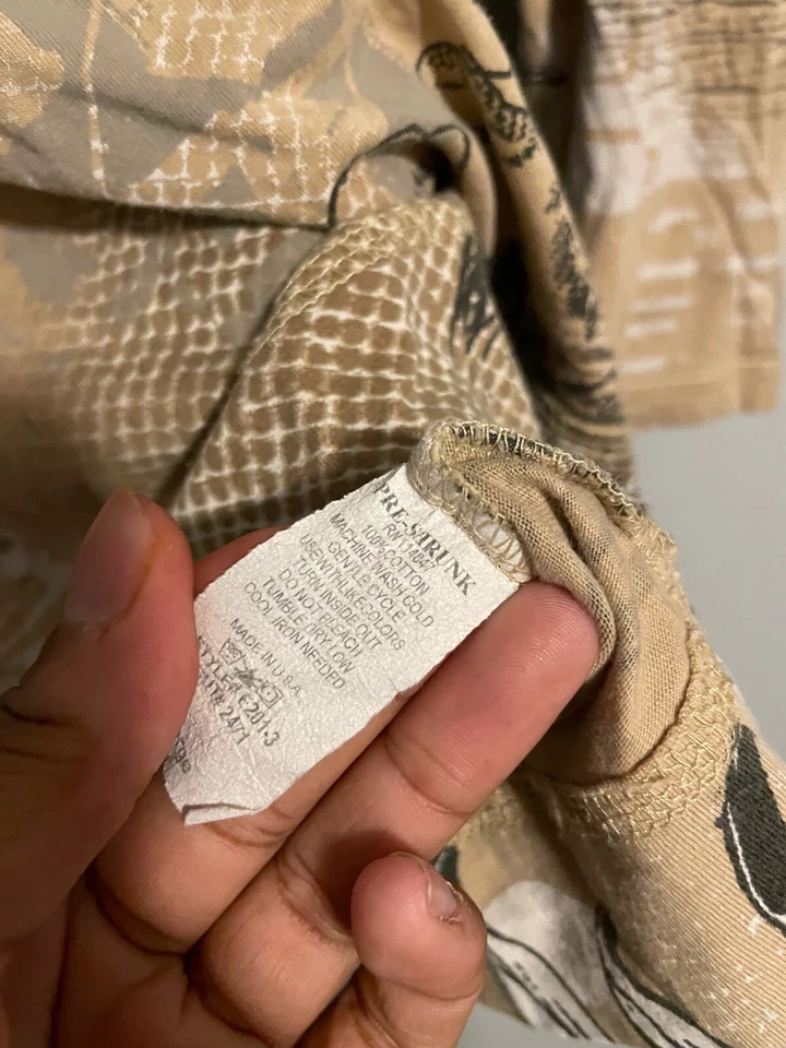 Top de mujer talla grande marrón floral estrás manga 3/4 bosque hada grunge Y2K Foto 3 de 4