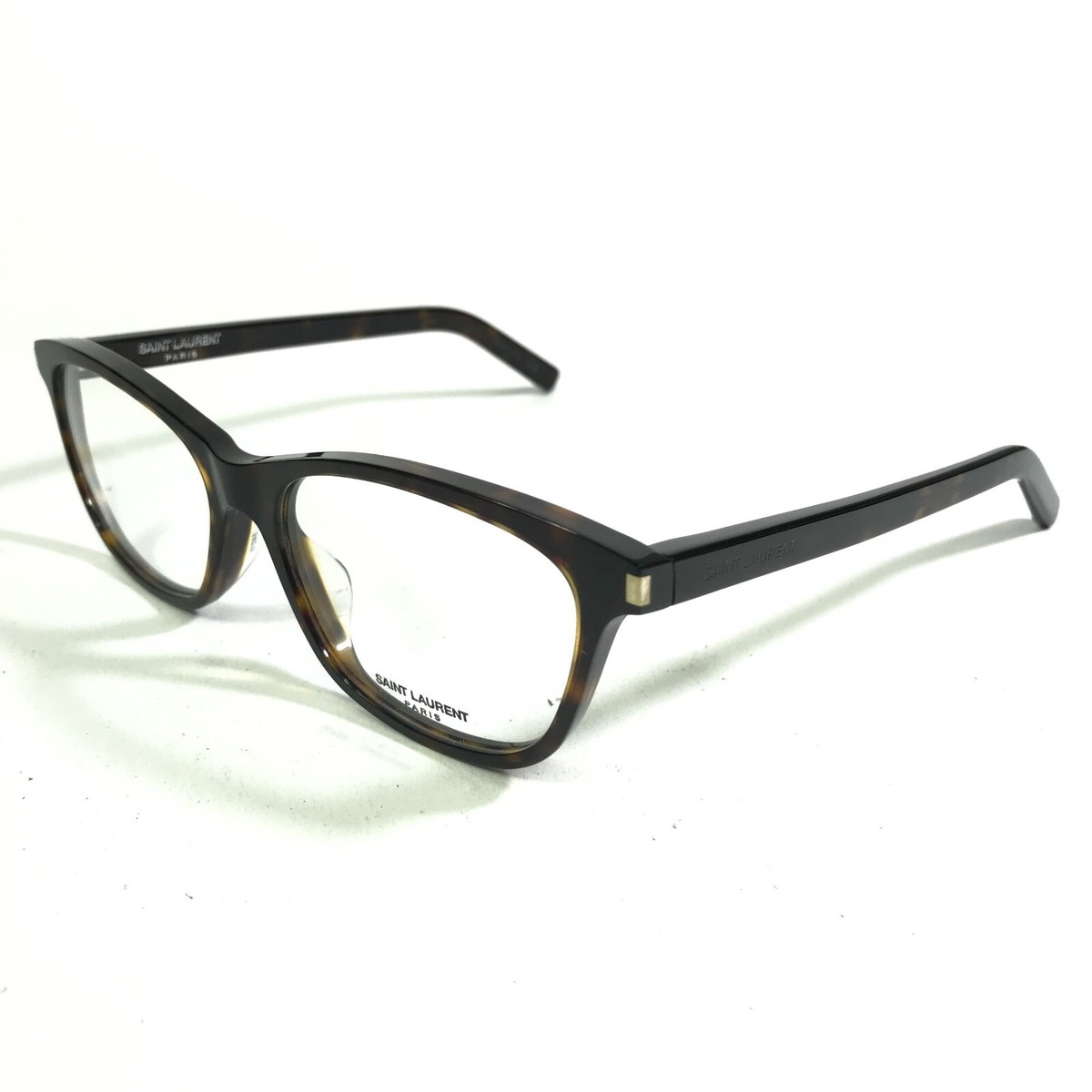 Saint Laurent Eyeglasses Frames SL 12/F 002 Tortoise Square