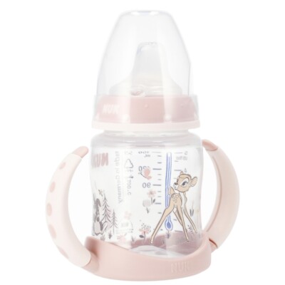 4008600418689 NUK Butelka 150 ml 6m  z uchwytem First Choice Disney Bambi 107433