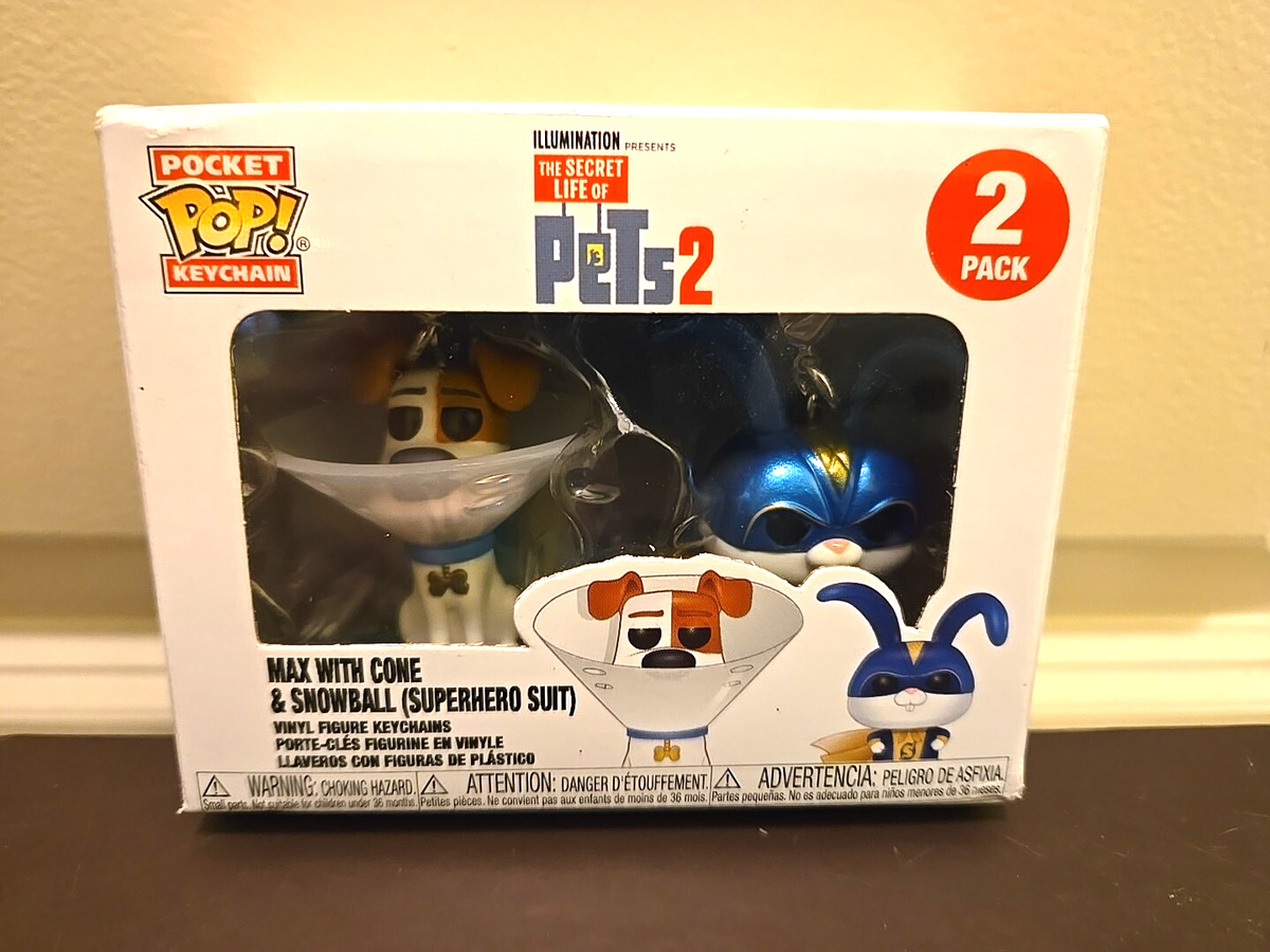 Buy Secret Life of Pets Max With Cone Snowball US Pocket Pop