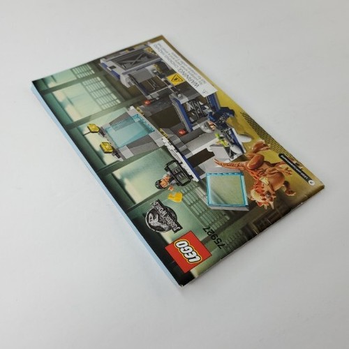 Lego Jurassic World 75927 Stygimoloch Breakout Manual Instructions Only Book - Picture 7 of 12