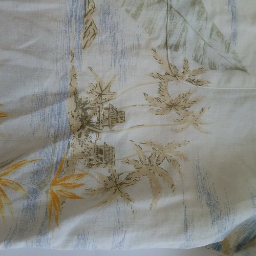 Summa Size L Mens Shirt Short Sleeve Hawaiian Floral Print Palms Large - Picture 8 of 9