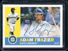 2022 Topps Archives 1960 Fan Favorites Adam Frazier Auto #60FF-AF Mariners