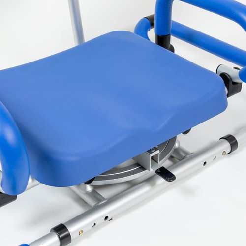 iLIVING ILG-628 Swivel Pivoting Tub-Mounted Shower Chair for Bathtub , Blue - Bild 4 von 7