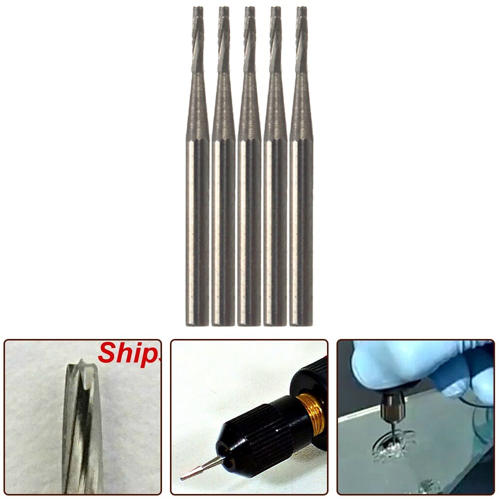 Reliable and Abrasion Resistant Auto Glass Windshield Drill Bits (5PC