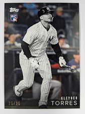 2018 Topps On Demand Black & White #26B Gleyber Torres Background Rookie...