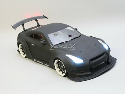 ADDICTION GTR35 ロケバニ 1/10ラジコンボディ 1/10 RC Rocket Bunny WIDE Body Nissan GTR R35 Skyline Fenders Body