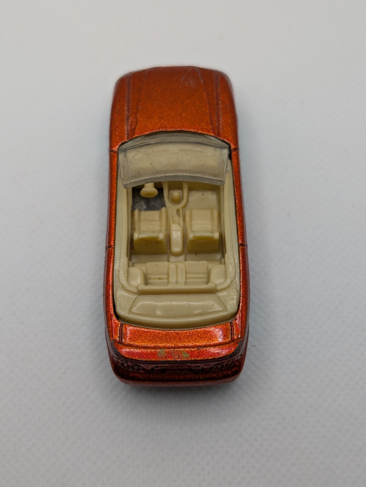 Hot Wheels Ford Mustang GT 1996 Convertible Orange, 1/64 China 1998