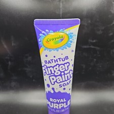 Crayola Bathtub Finger Paint Soap 3oz Tube: Royal Purple