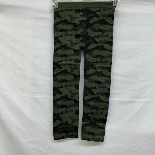 NWT Epic Threads Girls/Unisex Green/Camo Fleece Lined Leggings/Pants Sz 3 - Picture 2 of 4