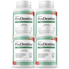 ProDentim - Oral Support Dietary Supplement 60 Capsules (4 Pack)