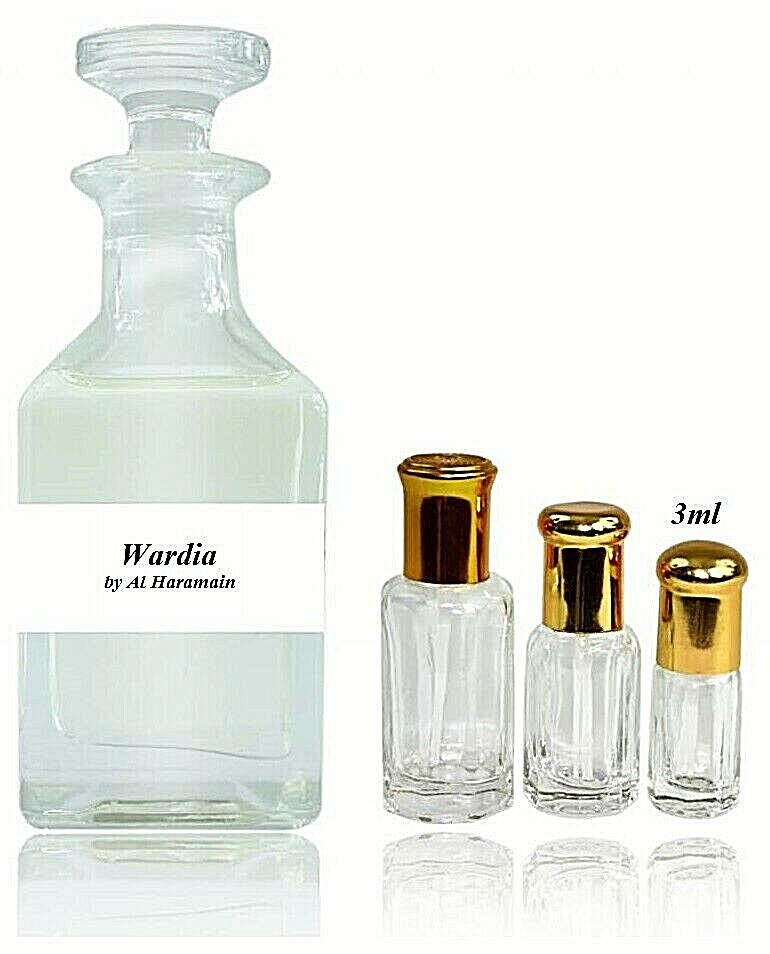 Wardia 3ml  oil - Roses, Geranium, White MISK, Sandalwood by Al Haramain