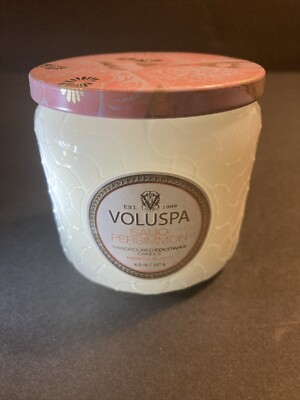 Voluspa Petite Jar Candle - Saijo Persimmon 127g  4.5 Oz Home Scent Cocowax New