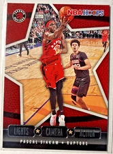 2020-21 Panini NBA Hoops - Lights Camera Action Pascal Siakam #14