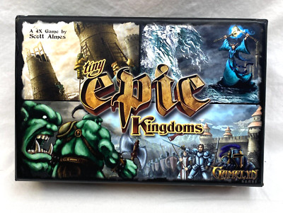Tiny Epic Kingdoms Board Game Gamelyn Games Scott Almes 2014 EX/EX