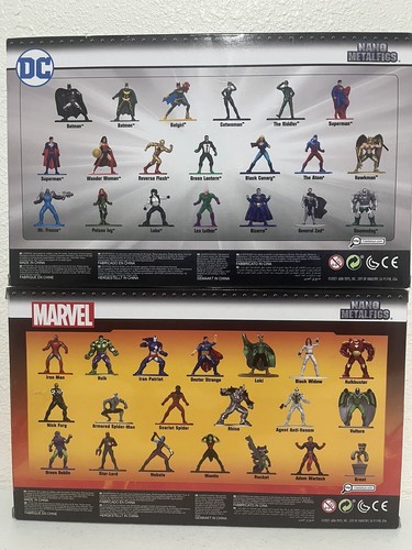 Jada NANO METALFIGS - Serie Marvel #5 - Serie DC #4 - LOTTO - NISB - Foto 6 di 7