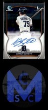2023 Bowman Chrome #CPA-DSI Danny Serretti Chrome Prospect Autographs