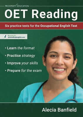 OET READING Six practice tests for the Occupational English Test 1915654211 @NEW