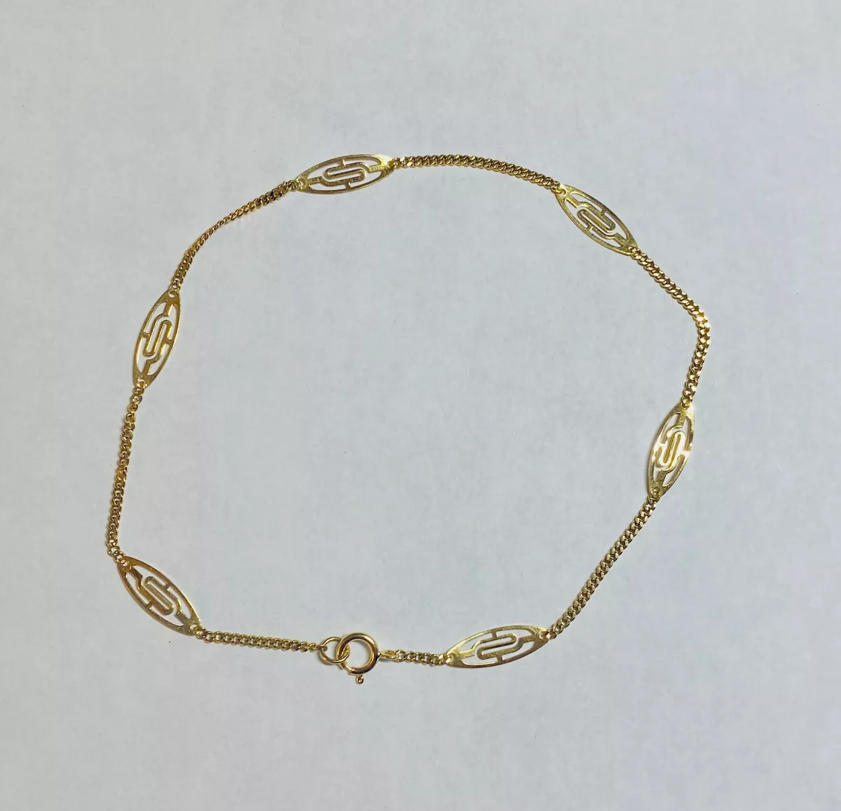 Gold sale cuban anklet