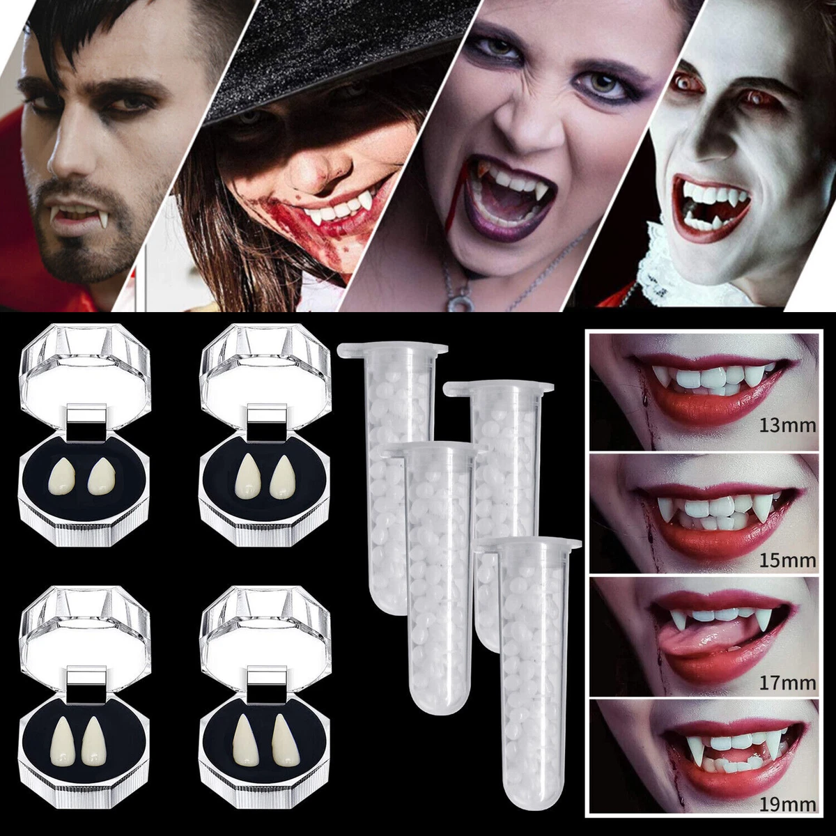 Vampire Teeth With Braces