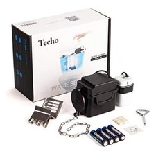 Techo Touchless Toilet Flush Kit with 8 Sensor Range, Adjustable Sensor Range