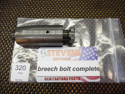For Stevens 320 Oem Factory New 12ga Complete Breech Bolt Ass W Free Shipping Ebay