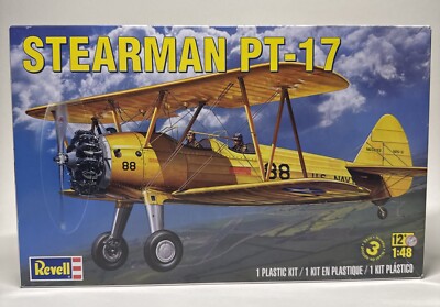 Revell PT-17 Stearman 1/48 Scale Aircraft Model Kit 85-5264