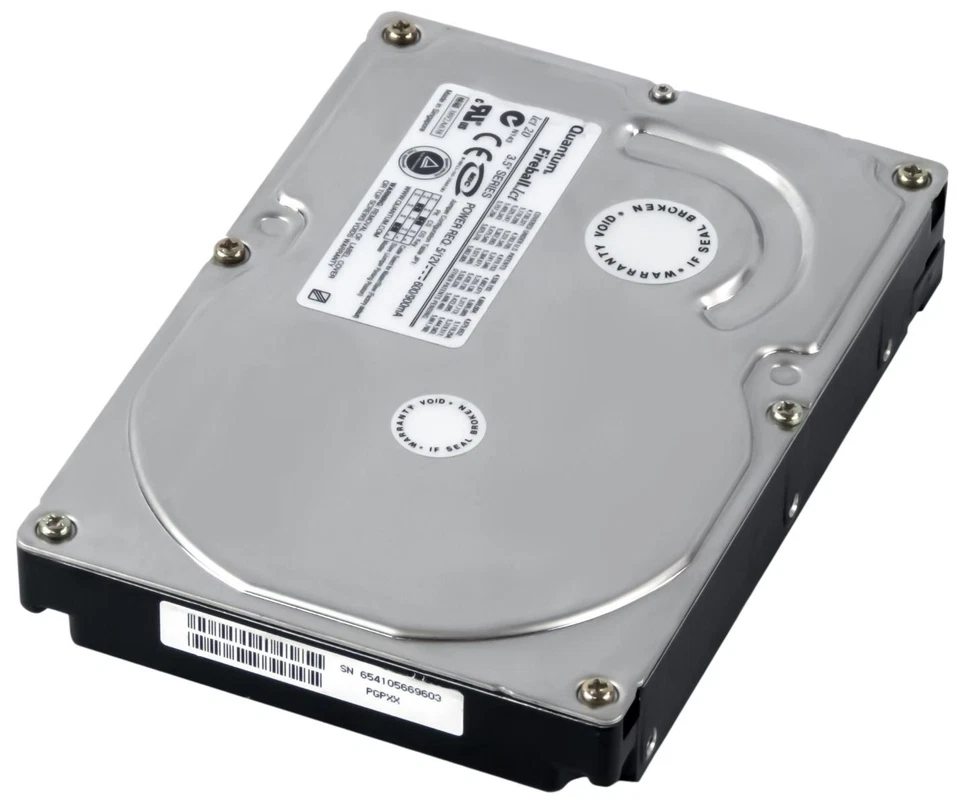 Hard Drive Quantum Fireball LCT20 40GB 4500RPM 128KB PATA ATA IDE 3.5" Inch - Image 2 of 3