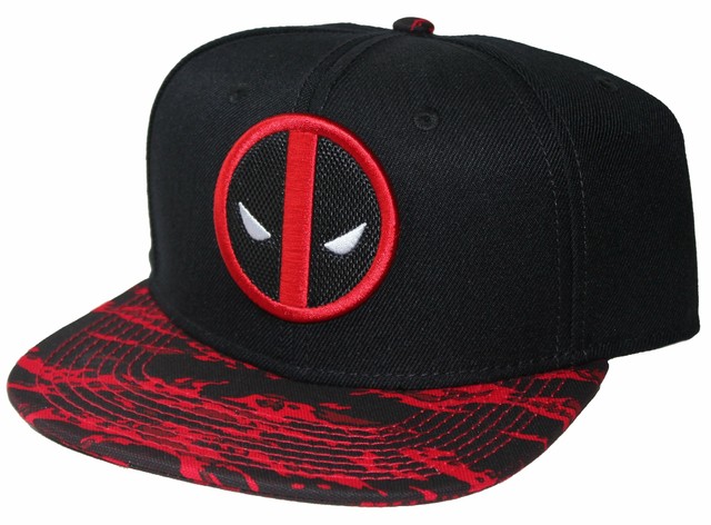 deadpool flat bill hat