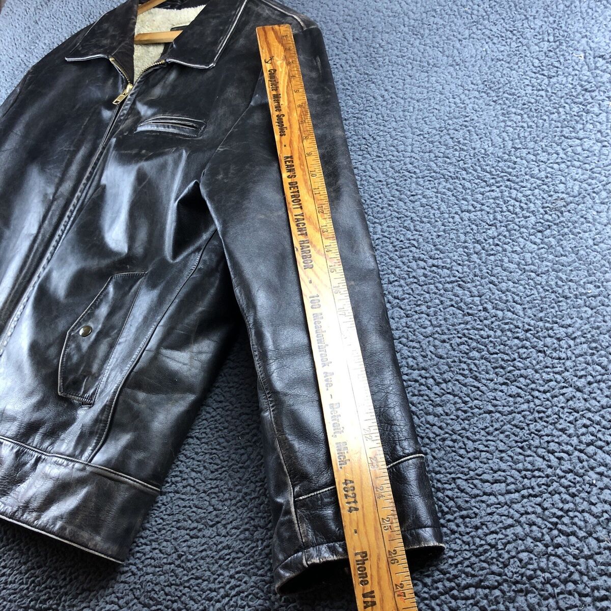 Vintage GAP Men's Leather Jacket Size XXL - Genuine Leather Vintage GAP Men's Leather Jacket Size XXL - Genuine Leather