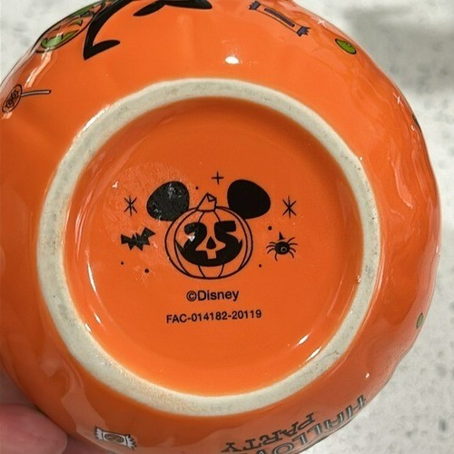 Disney Parks Mickey's Not So Scary Halloween Party 2020 Pumpkin Coffee Mug - Bild 7 von 7