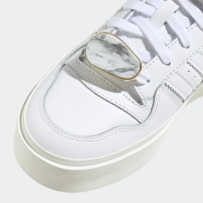 ADIDAS FORUM BONEGA GY1541 White/Gold Metallic Women's