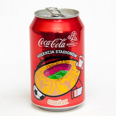 Coca Cola Poland Polish Gdansk Coke Original 2012 Can
