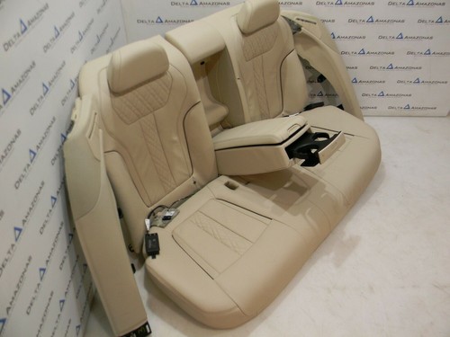 BMW G12 Lederausstattung Komfortsitze Sitze Seats Leder NAPPA CANBERRABEIGE - Picture 12 of 13