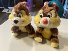 Vintage Disneyland Disney World NWT Plush Chip Dale