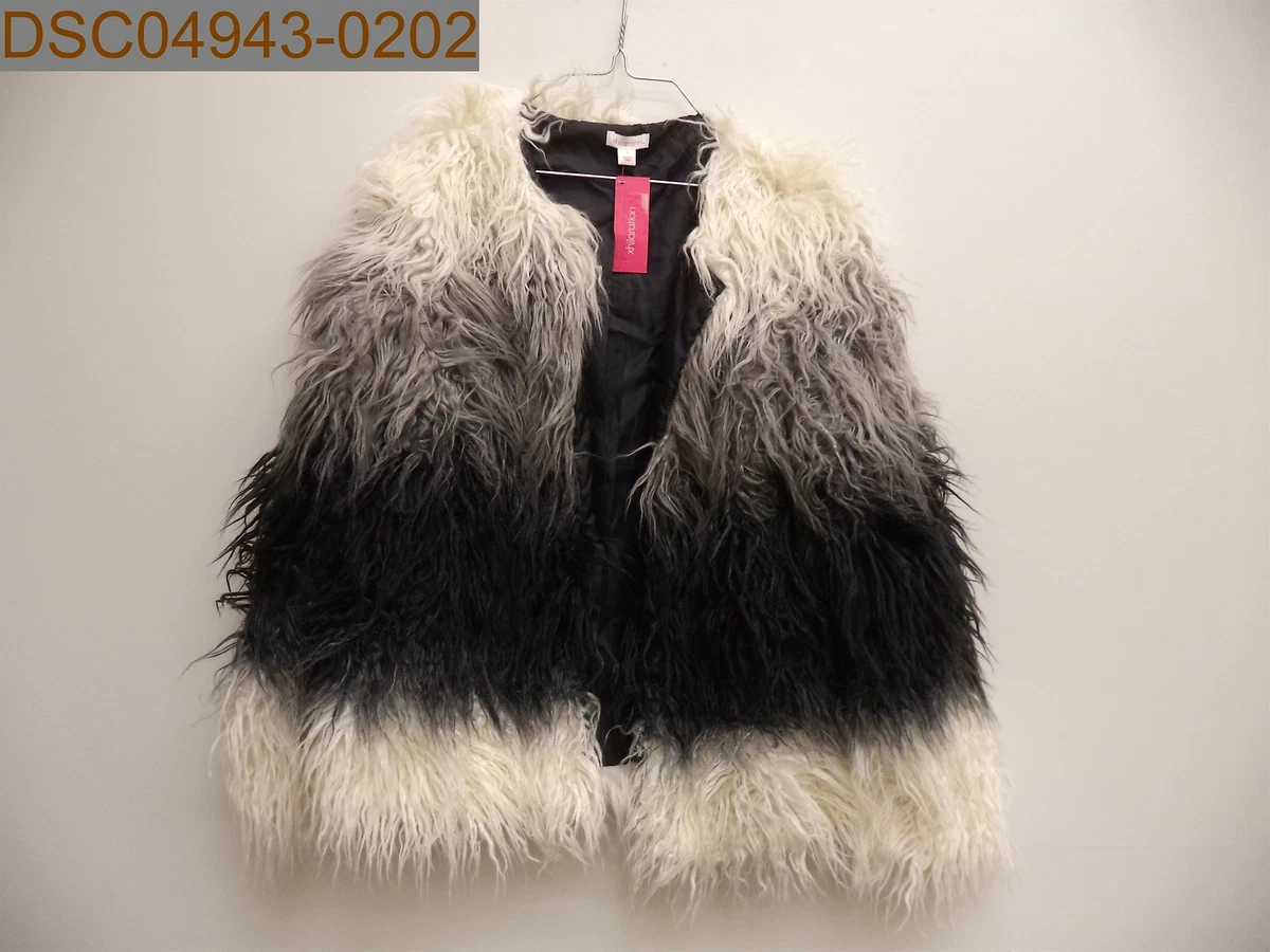 Xhilaration faux fur jacket sale