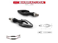 Blinker LED Pfeil Universal Genehmigt + WiderstäNde 21W Motorrad Roller Quad Atv