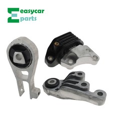 Set of 3 Engine Bracket Device Fit for Jeep Renegade 15 16 17 18 68254669AA