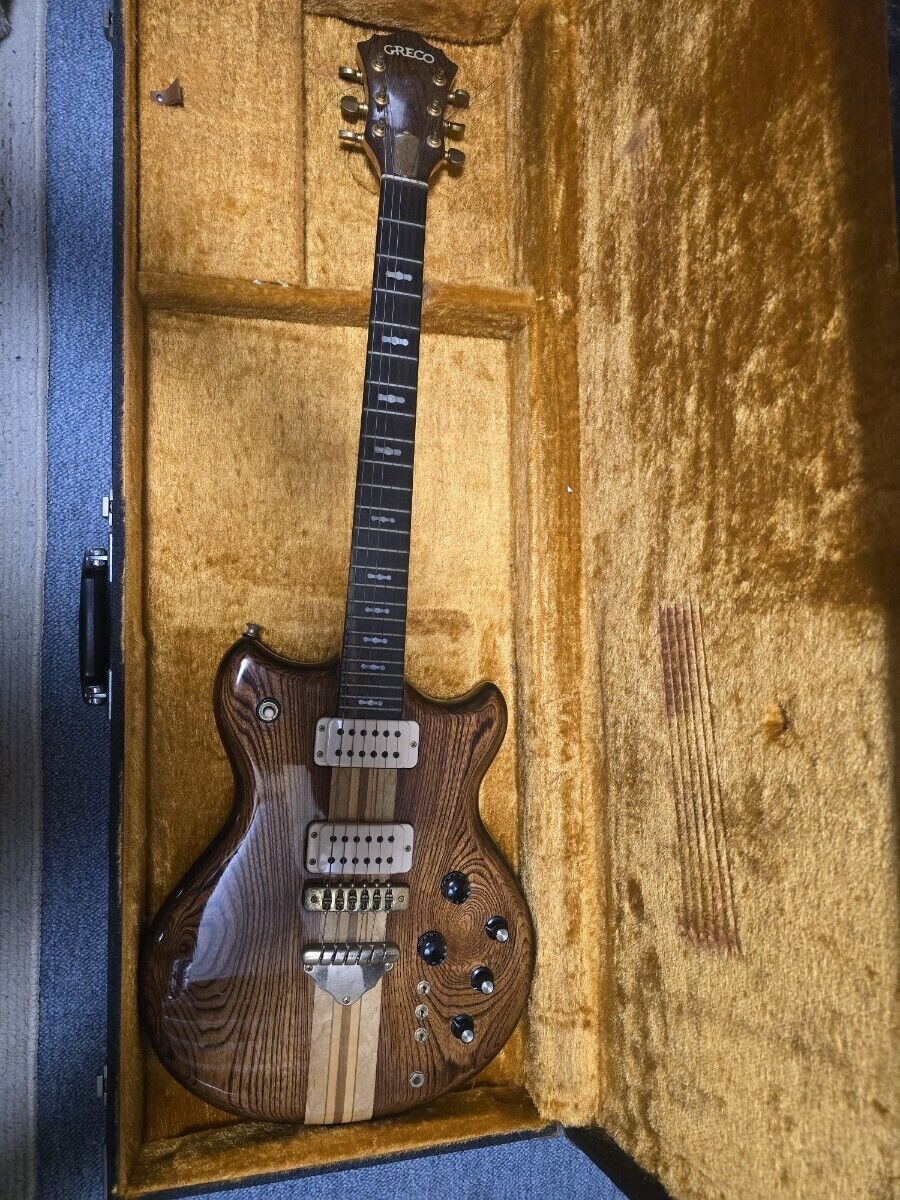 Electric Guitar Greco GO-1200 Model 1977 Go Series Wood Electric Guitar Greco GO-1200 Model 1977 Go Series Wood